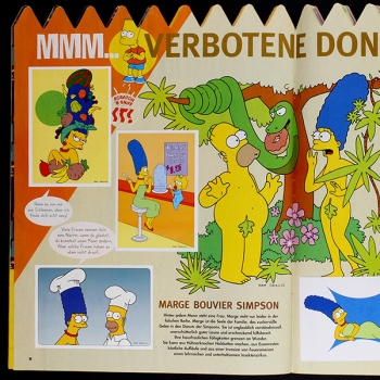 Simpsons 2 Panini Sticker Album komplett