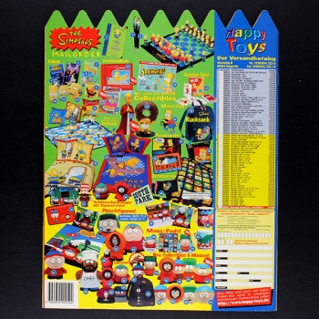 Simpsons 2 Panini Sticker Album komplett