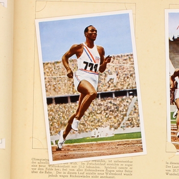 Die XI Olympiade Berlin 1936 Frank Album "Jesse Owens USA"