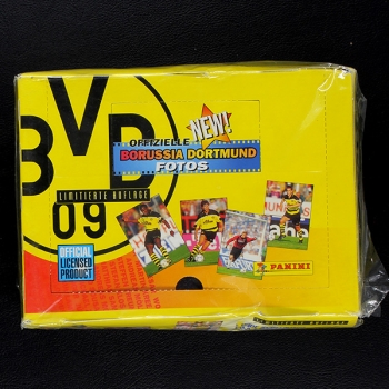 Borussia Dortmund 1997 Panini Box mit Foto Cards