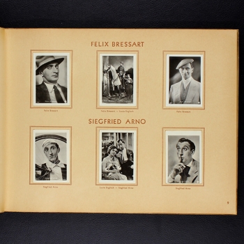 Mercedes Filmbilder 4 Batschari 1931 Album komplett