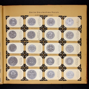 Preview: Greiling Münz Sammlung 1929 Album komplett