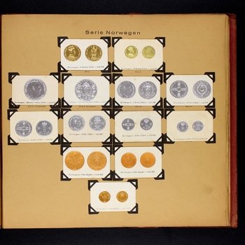 Greiling Münz Sammlung 1929 Album komplett