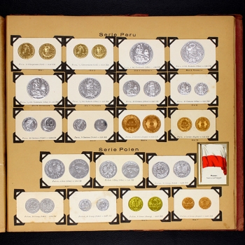 Greiling Münz Sammlung 1929 Album komplett