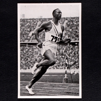 Jesse Owens Reemtsma Bild No. 32 - Olympia 1936
