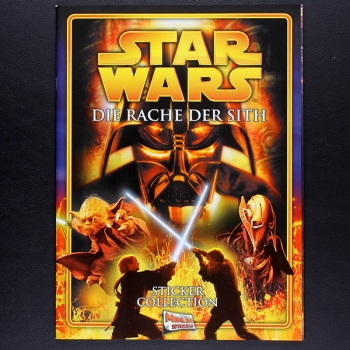 Star Wars EP 3 Merlin Sticker Album