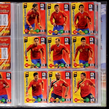 South Africa 2010 Panini Album mit 240 Trading Cards
