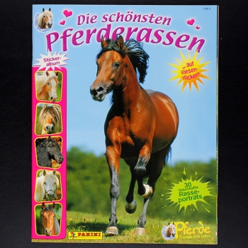Die schönsten Pferderassen Panini Sticker Album