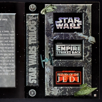 Preview: Star Wars SkyBox Panini Sticker Album komplett