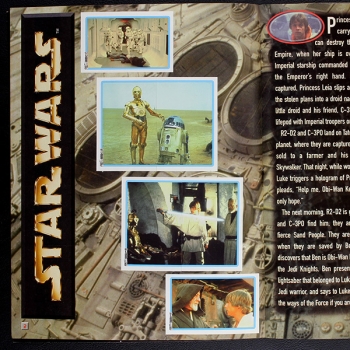 Preview: Star Wars SkyBox Panini Sticker Album komplett