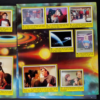 Star Trek TNG Panini Sticker Album komplett
