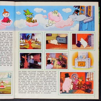 Preview: Mumins Panini Sticker Album komplett