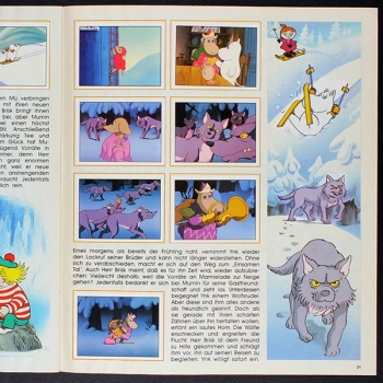 Mumins Panini Sticker Album komplett