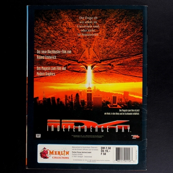 Independece Day Merlin Sticker Album komplett -16