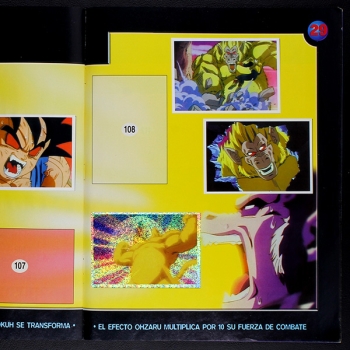 Dragon Ball GT Panini sticker album almost complete - E