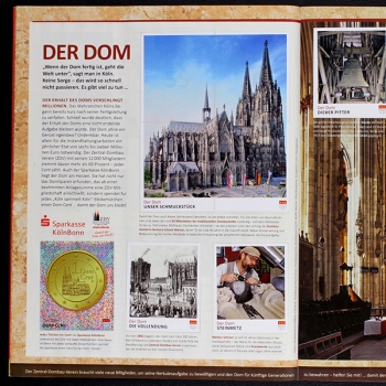 Köln sammelt Panini Juststickit Sticker Album komplett