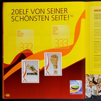 Germany 2011 Panini album with stickers