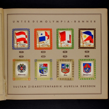 Staats-Wappen und Flaggen Olympia Aurelia Album komplett
