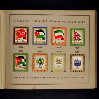 Staats-Wappen und Flaggen Olympia Aurelia Album komplett