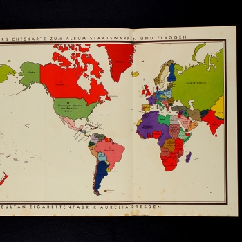 Staats-Wappen und Flaggen Olympia Aurelia Album komplett