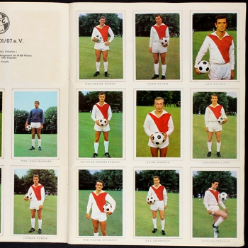 Preview: Bundesliga 65 Bergmann Album teilgefüllt