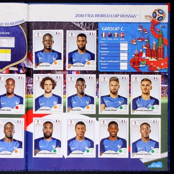 Russia 2018 Panini sticker album complete - Hardcover