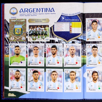 Russia 2018 Panini sticker album complete - Hardcover