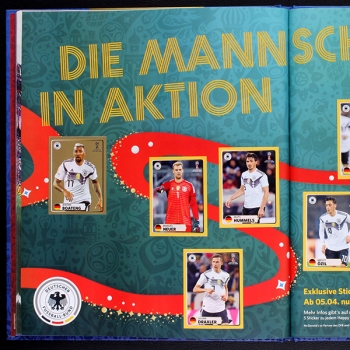 Russia 2018 Panini sticker album complete - Hardcover