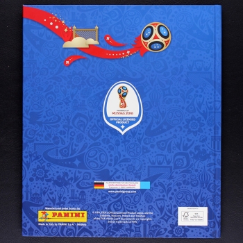 Russia 2018 Panini sticker album complete - Hardcover