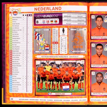 Euro 2012 Panini sticker album complete - Hardcover