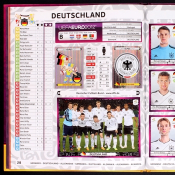 Euro 2012 Panini sticker album complete - Hardcover