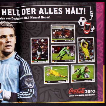 Euro 2012 Panini sticker album complete - Hardcover