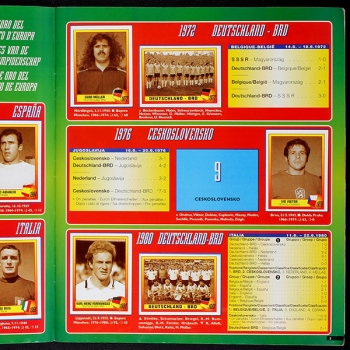 Preview: Euro 96 Panini Sticker Album teilgefüllt -60