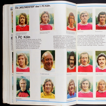 Fußball 74 Bergmann Album fast komplett - lesen