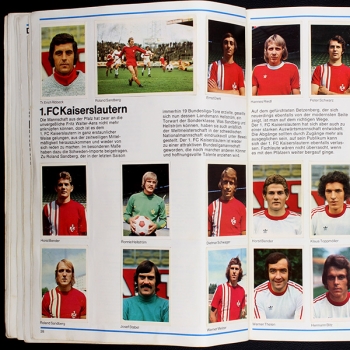 Fußball 74 Bergmann Album fast komplett - lesen