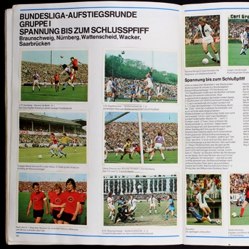 Fußball 74 Bergmann Album fast komplett - lesen
