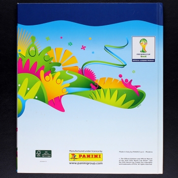 Brasil 2014 Panini sticker album complete - Hardcover