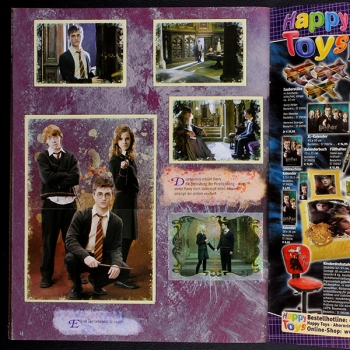 Harry Potter Orden des Phönix Panini sticker album complete