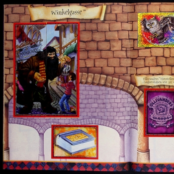 Harry Potter Panini sticker album complete