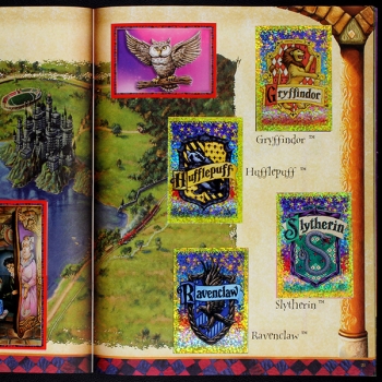 Harry Potter Panini sticker album complete