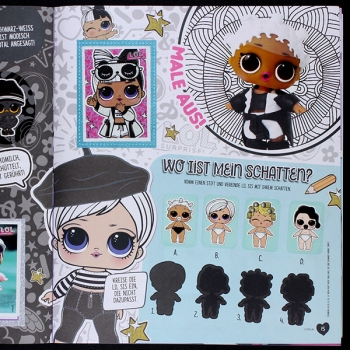 Preview: LOL Surprise Fashion Fun Panini Album komplett