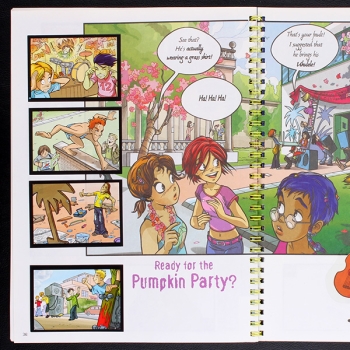 Witch Panini sticker album complete - GB