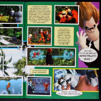 Les Indestructibles Panini sticker album complete - CA