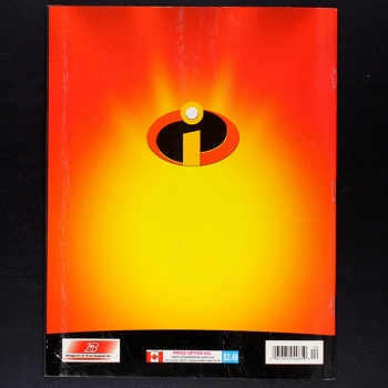 Les Indestructibles Panini sticker album complete - CA