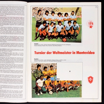 Preview: Fußball 81 Bergmann Sticker Album teilgefüllt -77