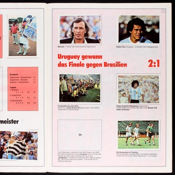 Preview: Fußball 81 Bergmann Sticker Album teilgefüllt -77