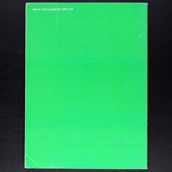 Fußball 81 Bergmann Sticker Album teilgefüllt -77