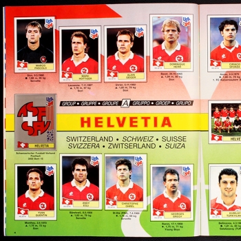 Preview: USA 94 Panini Sticker Album fast komplett -10