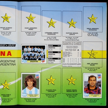 USA 94 Panini album with stickers