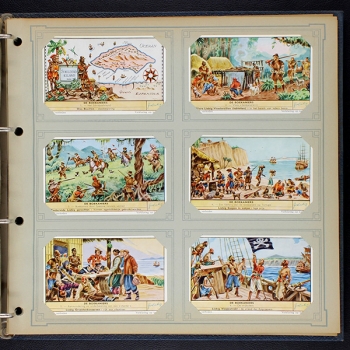 Liebig Cromos Album with 49 series